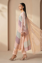 MARIA.B - 3PC Luxury Lawn Embroidered Suit - RR-4042