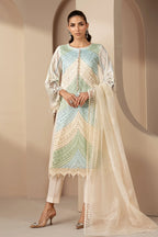 MARIA.B - 3PC Luxury Lawn Embroidered Suit - RR-4043