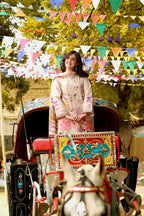 Aneelas - 3PC Luxury Lawn Embroidered Suit - RR-4044