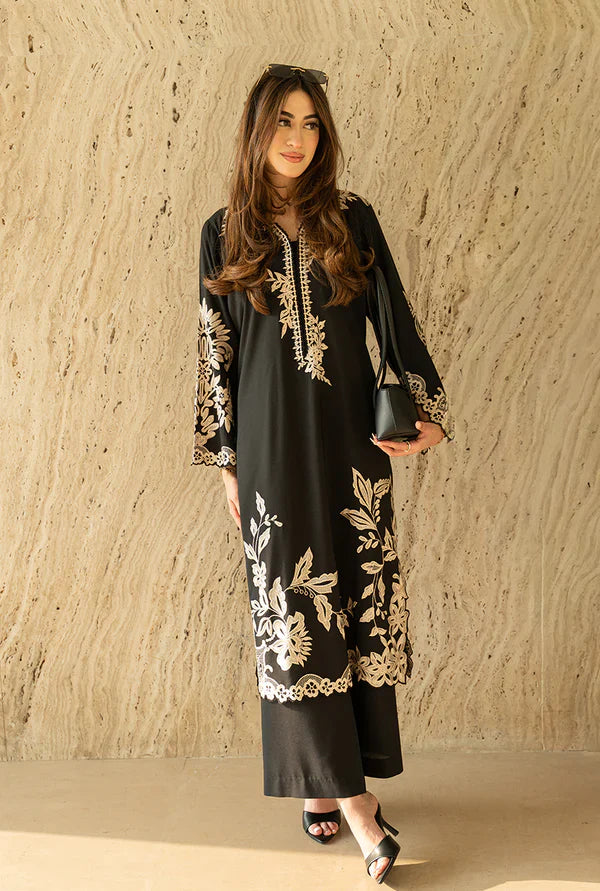 Mirae - 2PC Luxury Lawn Embroidered Suit - RR-4045