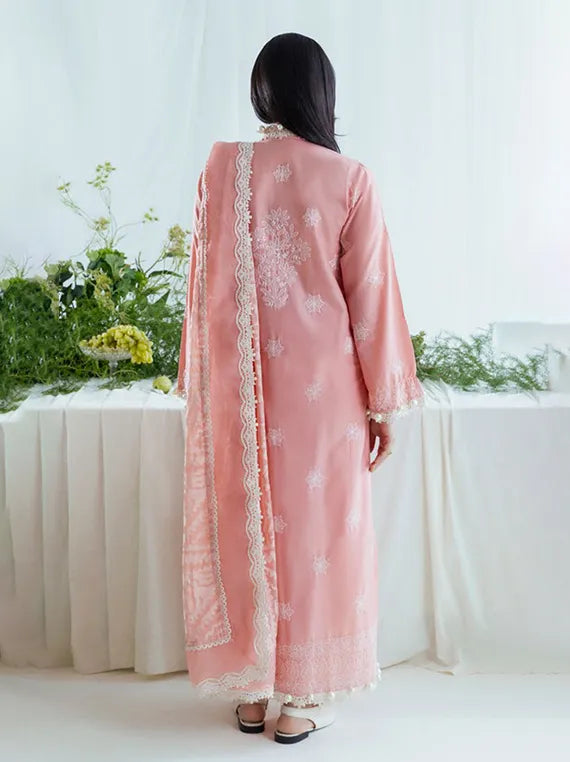 Gul Ahmad - 3PC Luxury Lawn Embroidered Suit - RR-4009