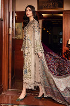 MARIA.B - 3PC Luxury Lawn Embroidered Suit - RR-4013