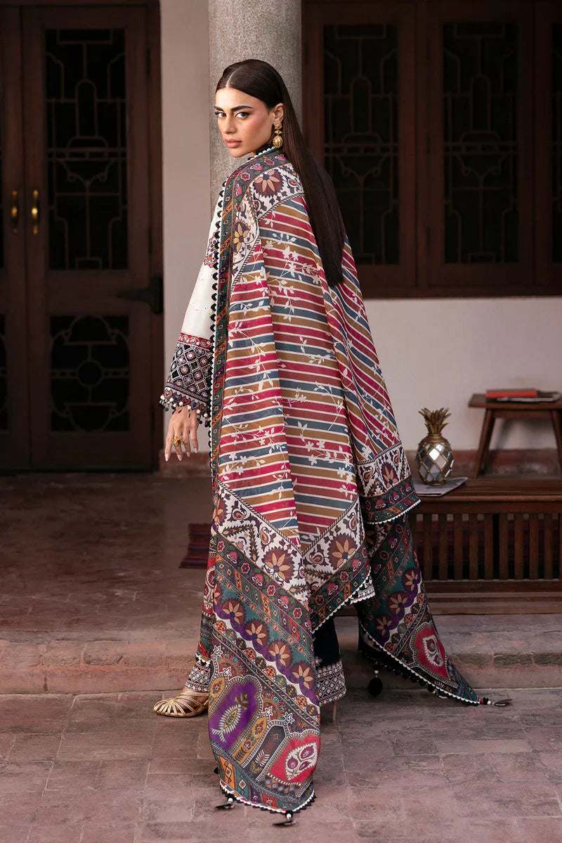 Jazmin - 3PC Luxury Lawn Embroidered Suit - RR-4015