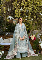 ELAF - 3PC Luxury Lawn Embroidered Suit - RR-4032