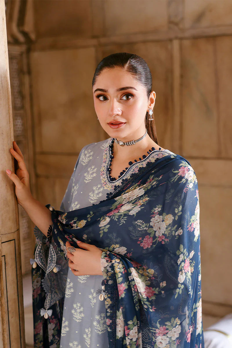 Crossstitch - DREAM FLINT-3PC PRINTED LAWN SUIT - RR3064