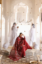 Crossstitch - ROUGE FLARE-3PC EMBROIDERED LAWN SUIT - RR3066