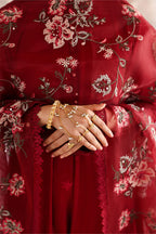 Crossstitch - ROUGE FLARE-3PC EMBROIDERED LAWN SUIT - RR3066