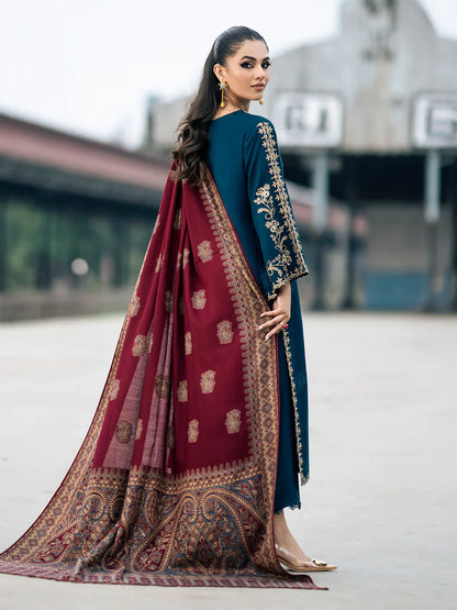 VASL DHANAK - 3 Piece Unstitched Winter Collection - RR2001