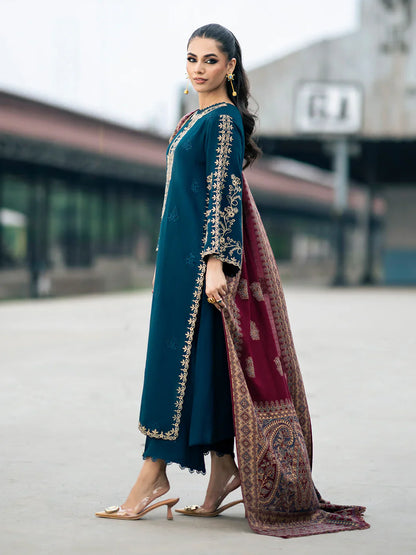 VASL DHANAK - 3 Piece Unstitched Winter Collection - RR2001