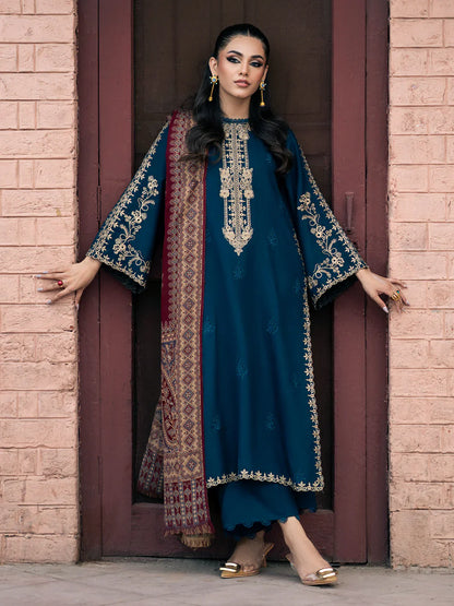 VASL DHANAK - 3 Piece Unstitched Winter Collection - RR2001