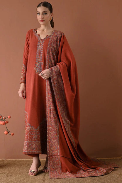 ZAIB- PREMIUM DHANAK | 3 Piece | RR2092