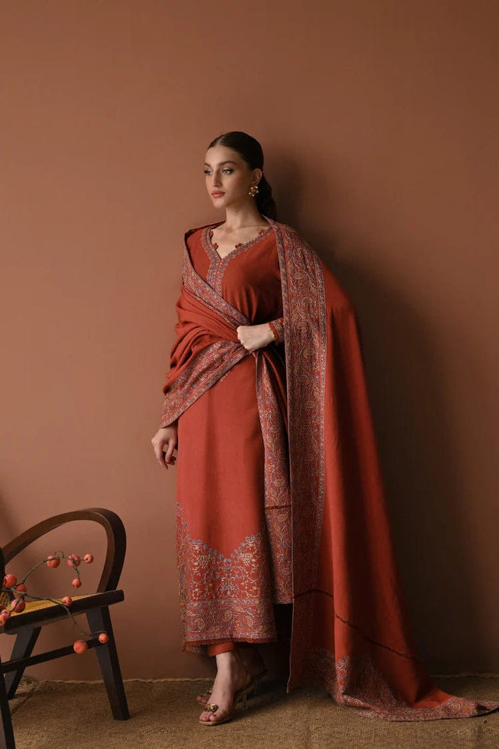 ZAIB- PREMIUM DHANAK | 3 Piece | RR2092
