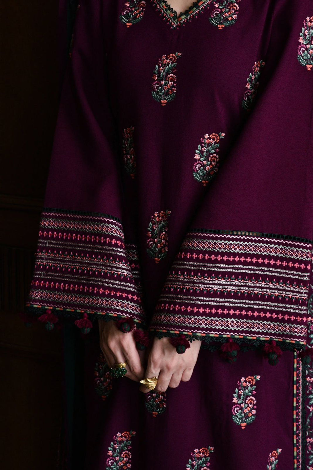 ZAIB - Premium Lawn – 3 PC Suit - RR3014