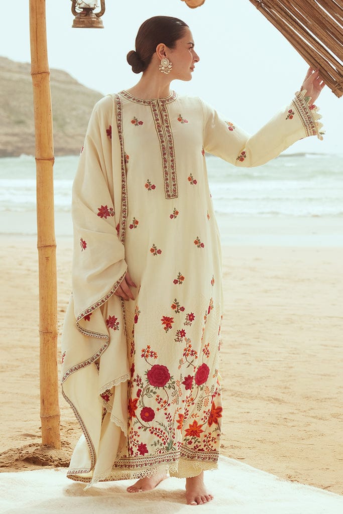 CROSS STICH - Embroidered Lawn 3-Piece Suit - RR3003