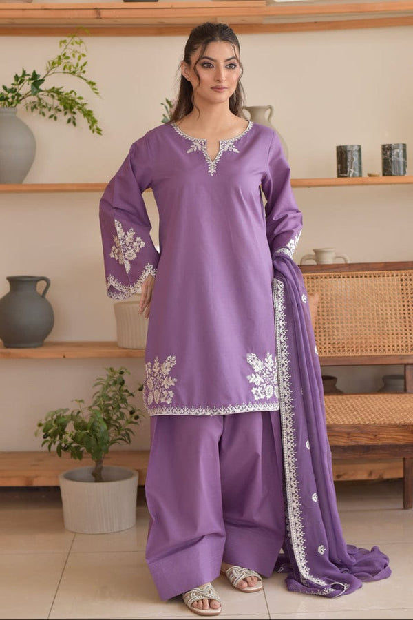 Rumi Set - Premium Lawn – 3PC Suit - RR3012