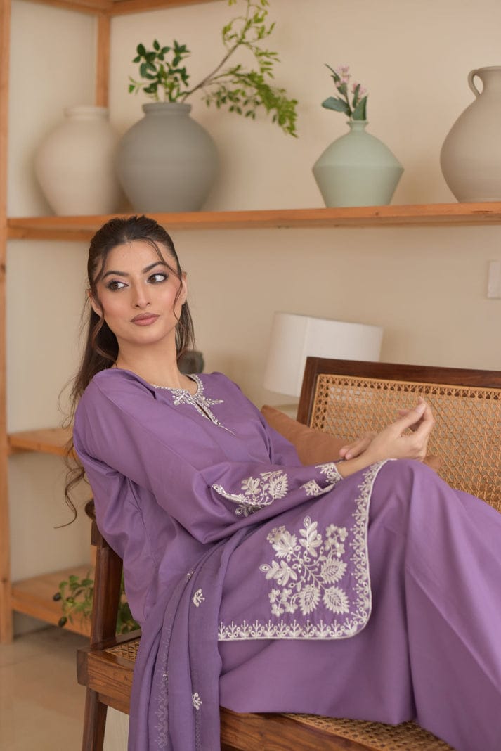 Rumi Set - Premium Lawn – 3PC Suit - RR3012