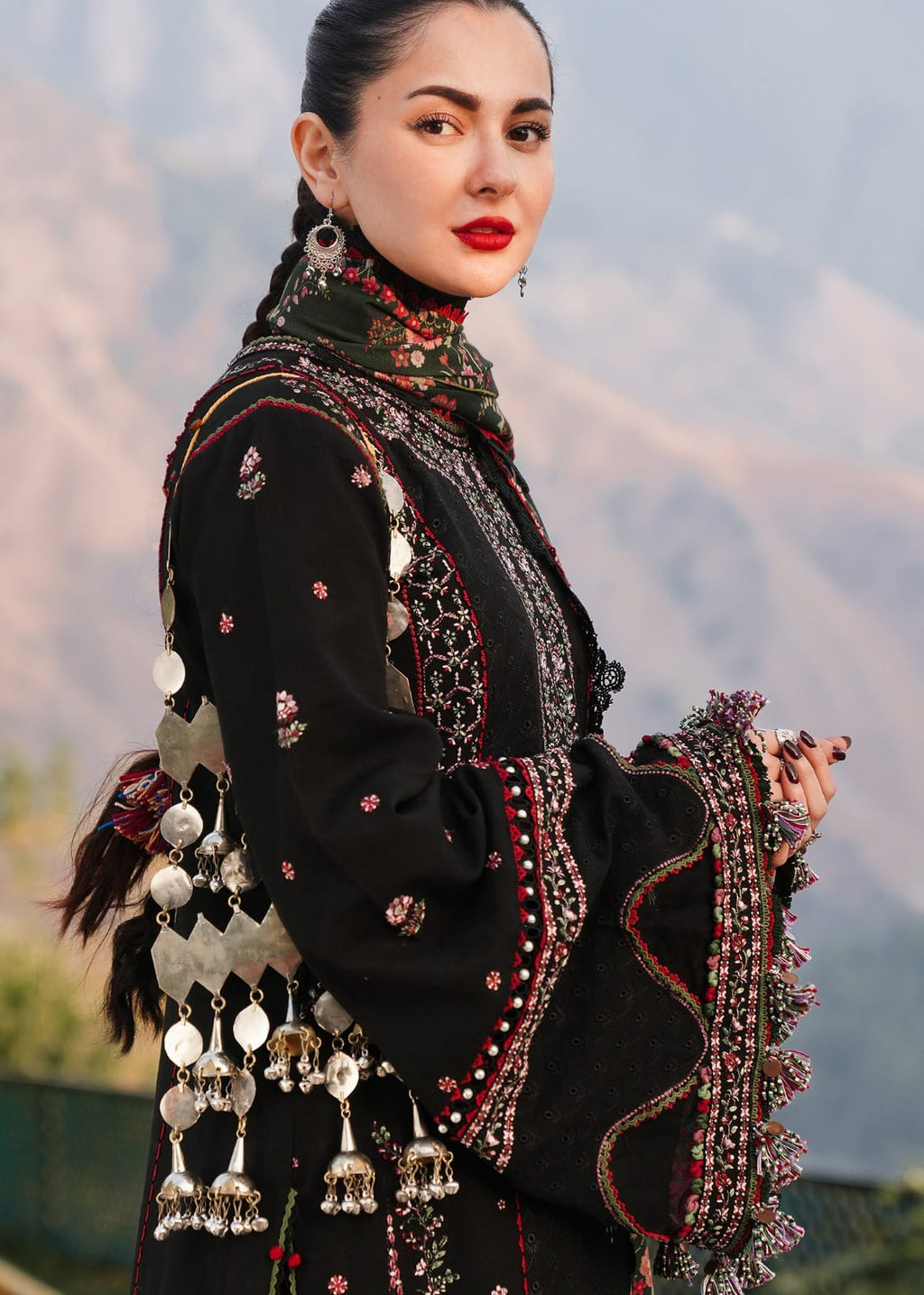 HUSSAIN REHAR - Premium Lawn – 3PC Suit - RR3013