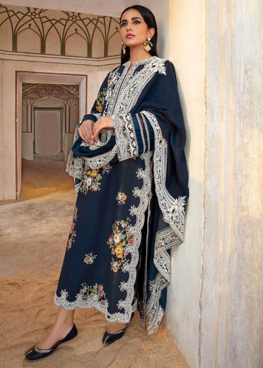 CRIMSON - Luxury Lawn – 3PC Suit - RR3016