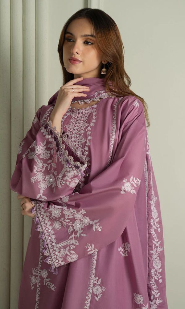 3PC Embroidery Suit Lawn- RR3061