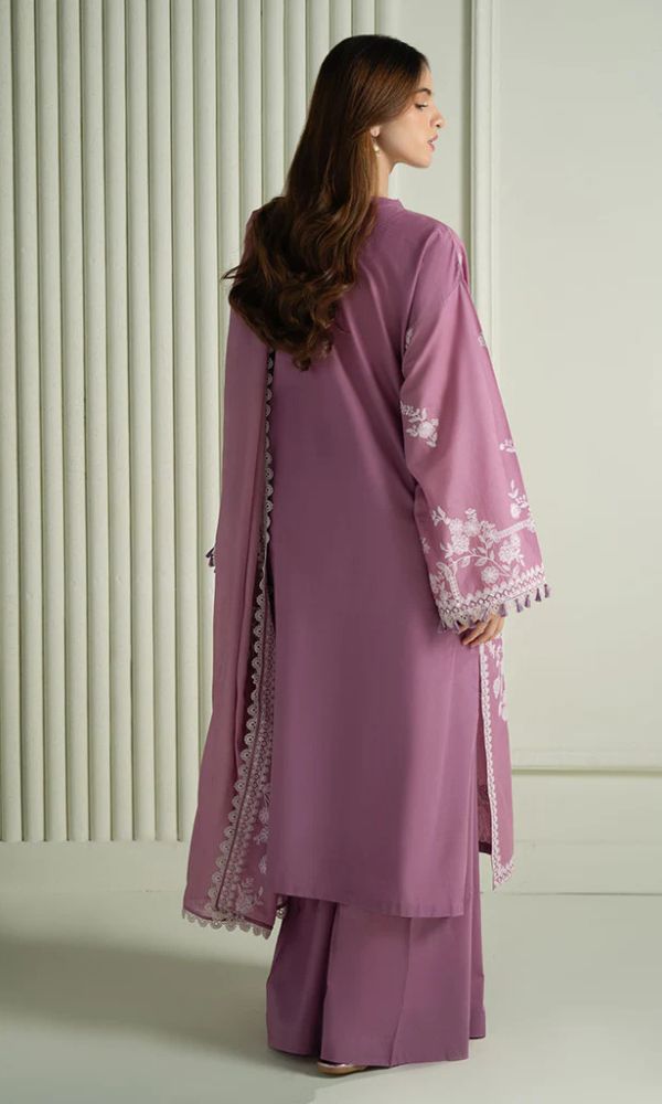 3PC Embroidery Suit Lawn- RR3061