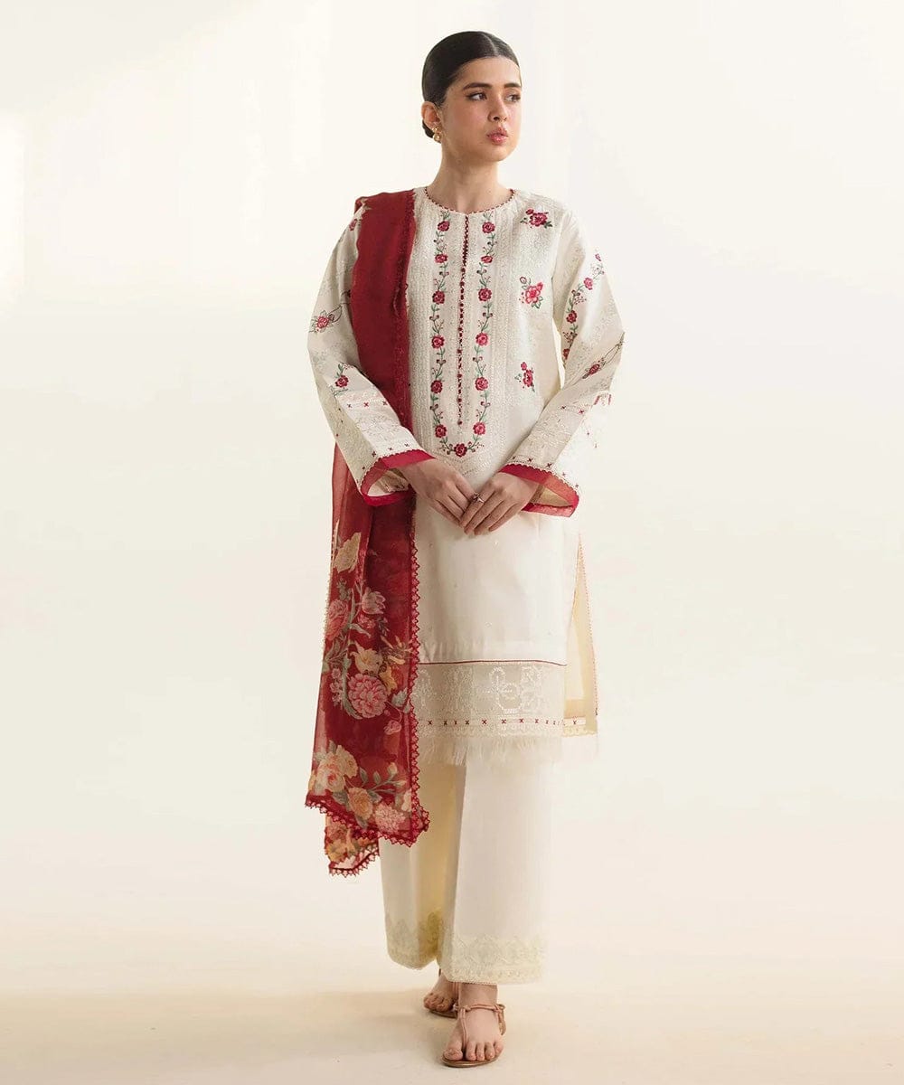 COCO By Zara Shahjahan – 3 Piece Lawn Unstitched Suit - RR3039