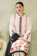 ZARA SHAHJAHAN Premium Cotton Unstitched 3Pc Suit - RR3044