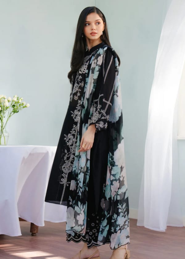 COCO X ZARASHAHJAHAN Premium Lawn Unstitched 3Pc Suit - RR3046