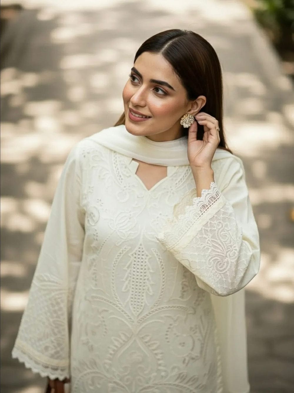 ZELLBURRY Premium Lawn Unstitched 3Pc Suit - RR3049