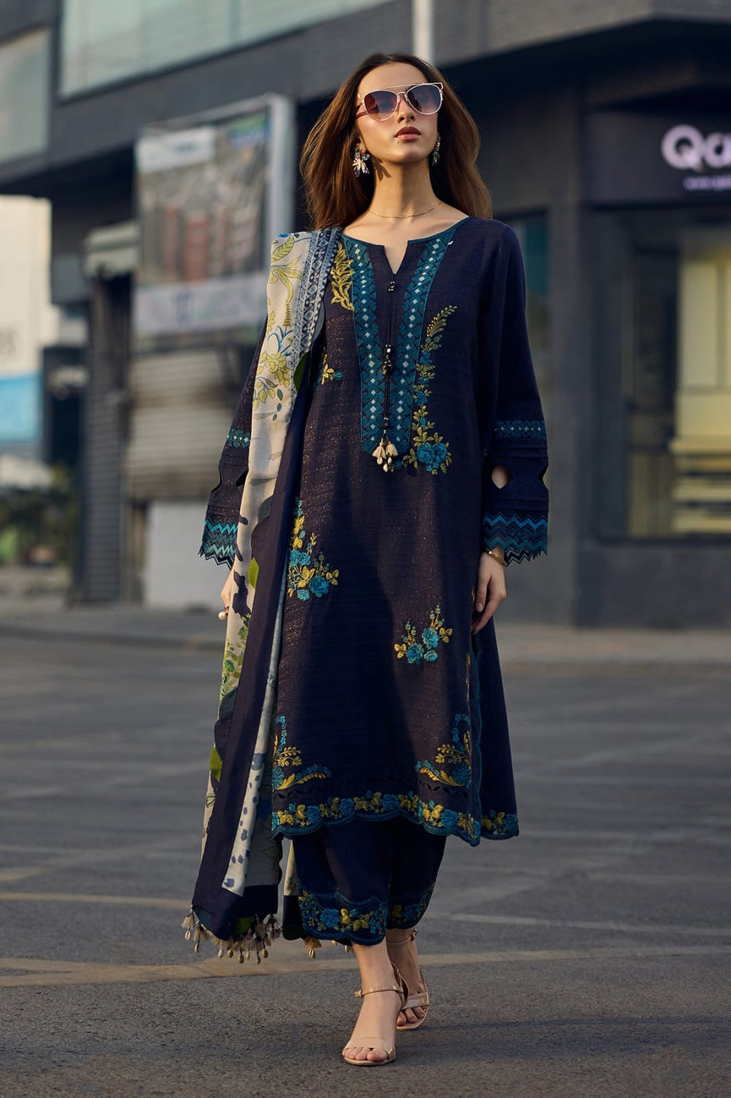 CHRIZMA Premium Lawn Unstitched 3Pc Suit - RR3055
