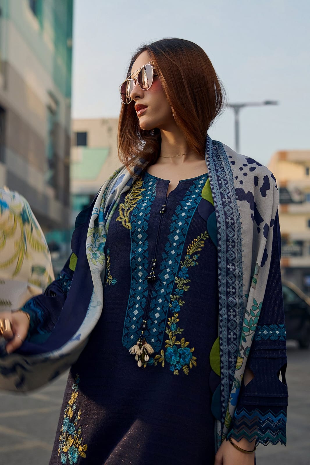 CHRIZMA Premium Lawn Unstitched 3Pc Suit - RR3055
