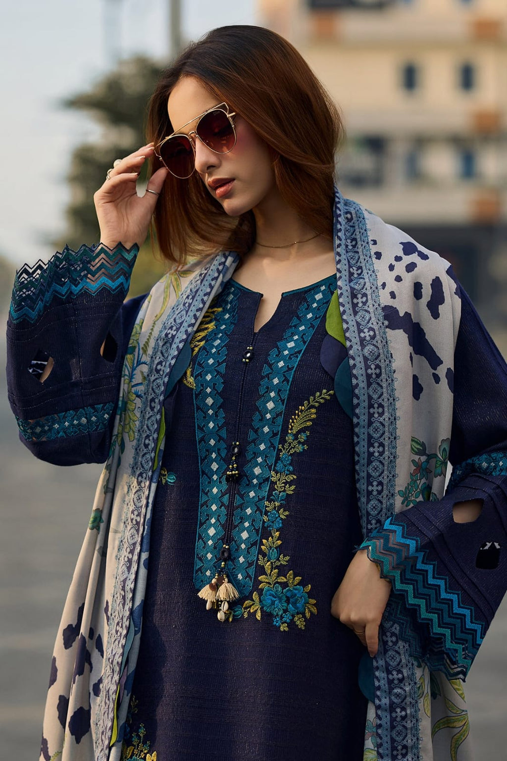 CHRIZMA Premium Lawn Unstitched 3Pc Suit - RR3055
