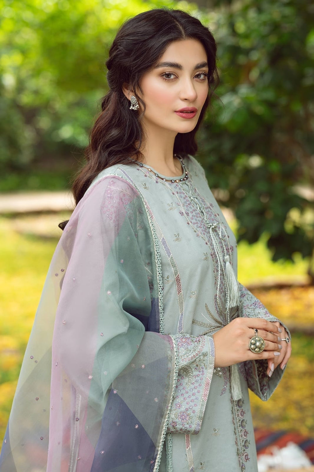 JAZMIN Premium Lawn Unstitched 3Pc Suit - RR3052