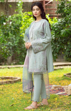JAZMIN Premium Lawn Unstitched 3Pc Suit - RR3052