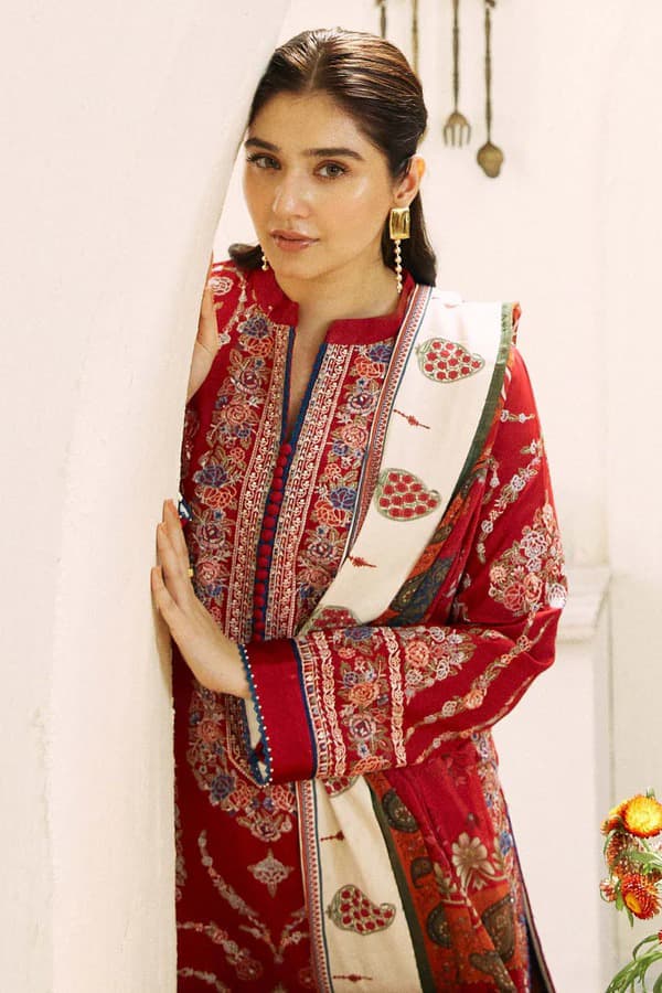 COCO X ZARASHAHJAHAN Premium Lawn Unstitched 3Pc Suit - RR3051