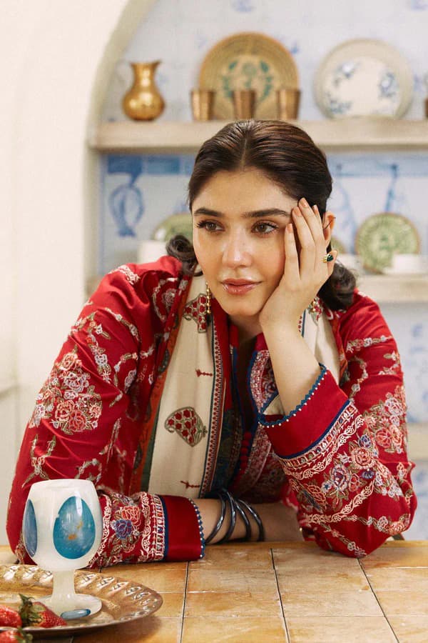 COCO X ZARASHAHJAHAN Premium Lawn Unstitched 3Pc Suit - RR3051