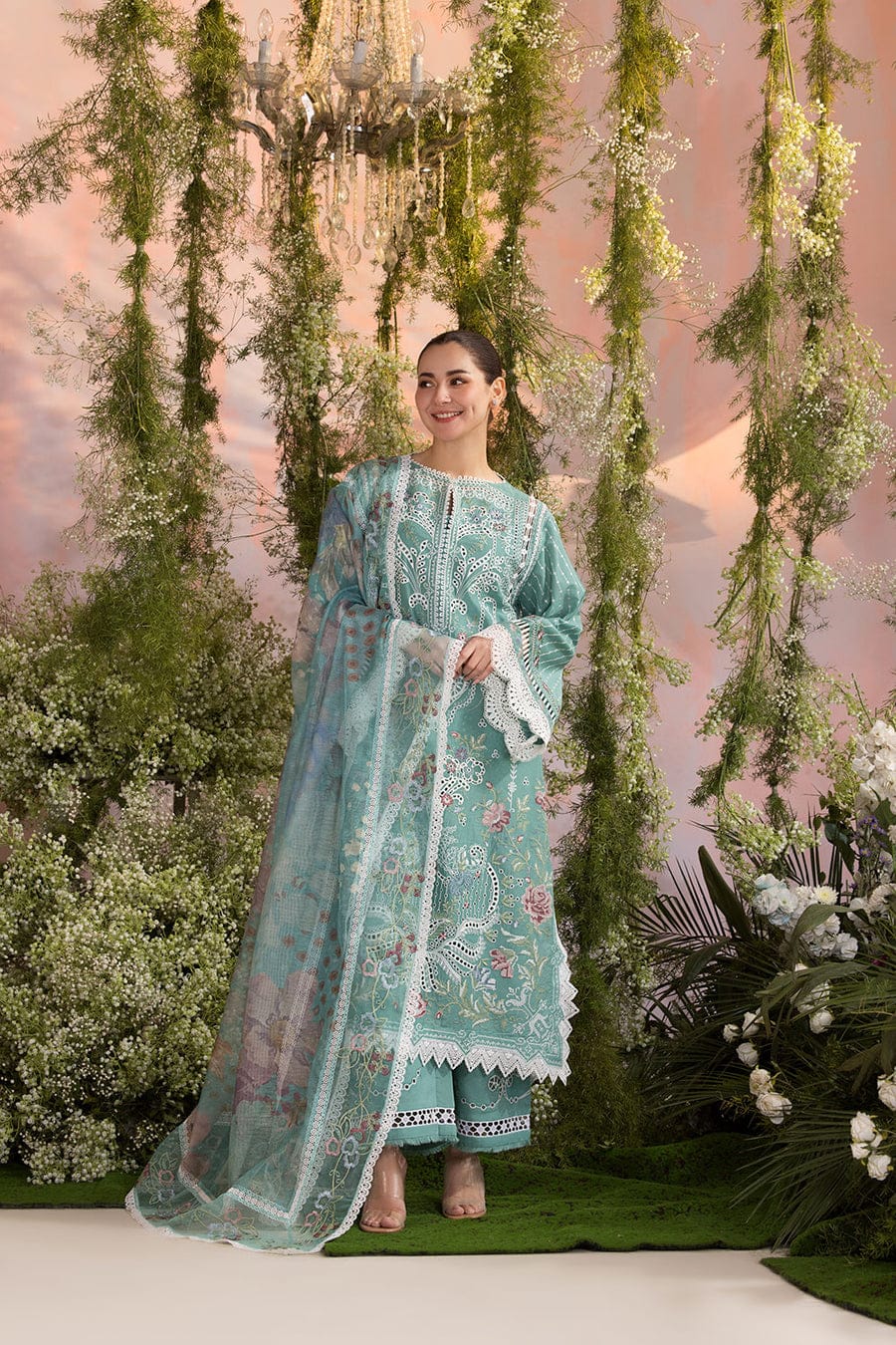 SOBIA NAZIR Premium Lawn Unstitched 3Pc Suit -RR3056