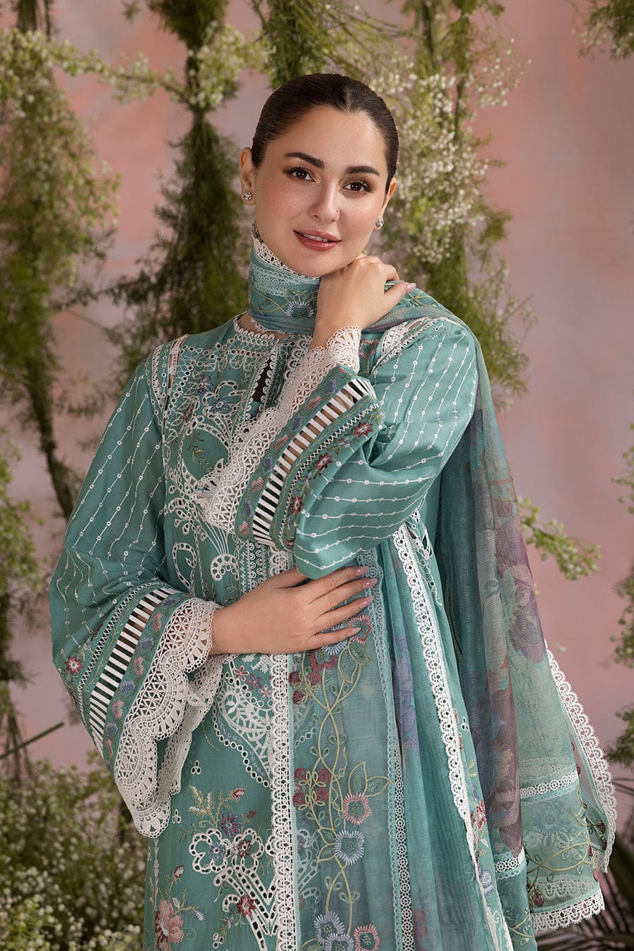 SOBIA NAZIR Premium Lawn Unstitched 3Pc Suit -RR3056