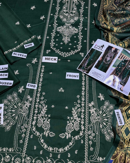 Izel - PREMIUM DHANAK | 3 Piece | RR2084